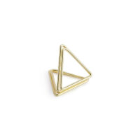 ültetőkártya tartó háromszög (10 db/cs) - arany