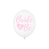 lánybúcsú lufi 30 cm - Bride To Be, rózsaszín