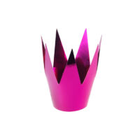 lánybúcsú mini korona (3 db/cs) - pink