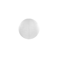 lampion gömb 20 cm - fehér