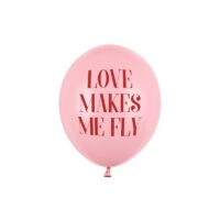 feliratos lufi 30 cm - love makes me fly
