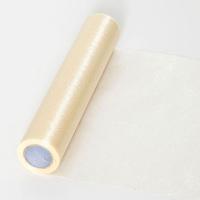 23,5 cm széles organza futó (10 m) - krém