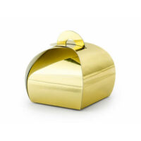 karton ajándékdoboz (10 db/cs) - kicsi, arany