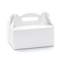 sütis doboz 19x14x9 cm (10 db/cs) - szögletes, fehér