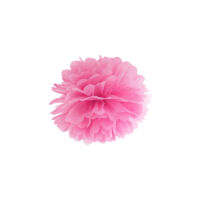 pompom 25 cm - pink