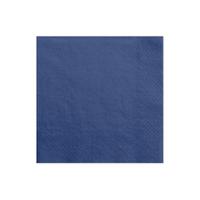 szalvéta 33x33 cm 3 rétegű (20 db/cs) - tengerészkék