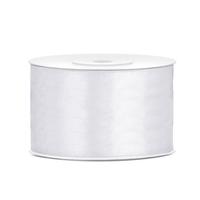 38 mm széles szatén szalag (25 m) - fehér
