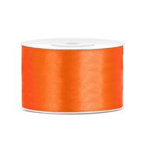 38 mm széles szatén szalag (25 m) - narancs