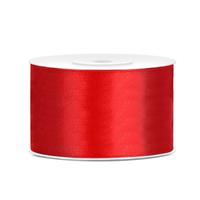38 mm széles szatén szalag (25 m) - piros