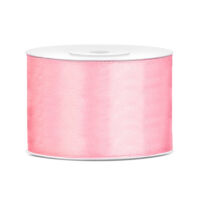 50 mm széles szatén szalag (25 m) - rózsaszín
