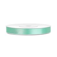 6 mm széles szatén szalag (25 m) - menta