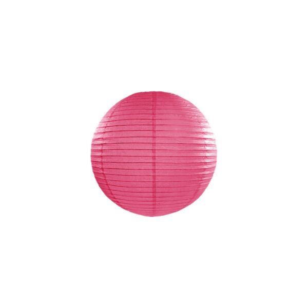 lampion gömb 25 cm - pink