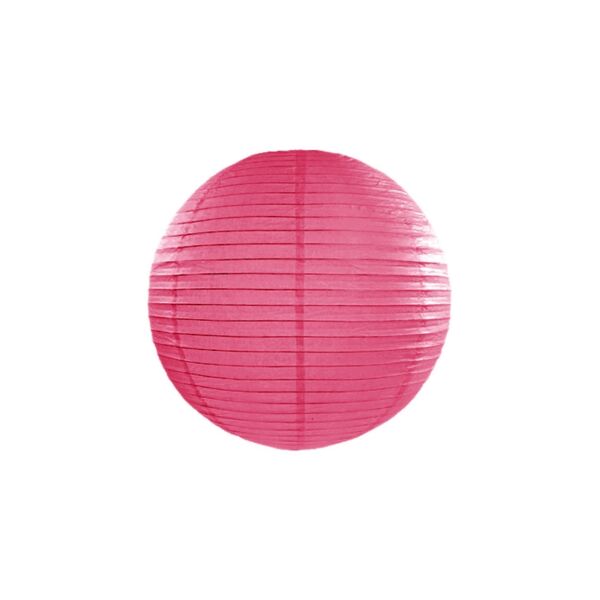 lampion gömb 35 cm - pink