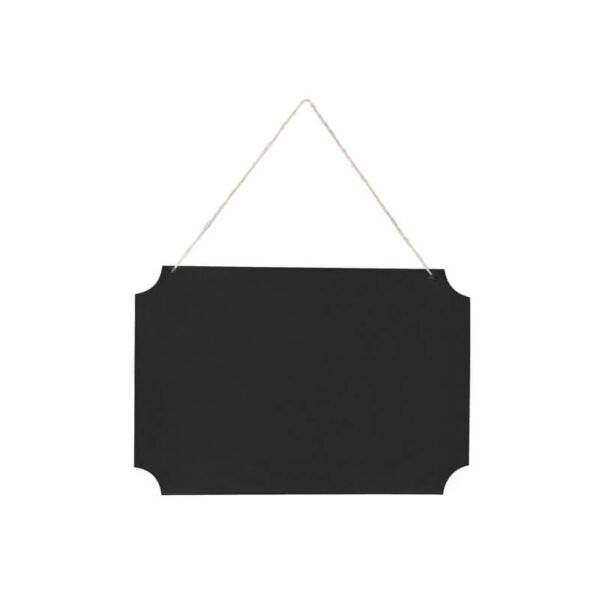 feliratozható fekete tábla - akasztós