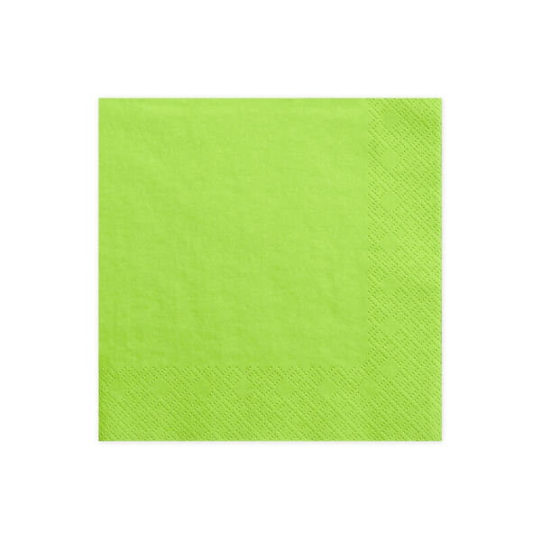 szalvéta 33x33 cm 3 rétegű (20 db/cs) - zöld